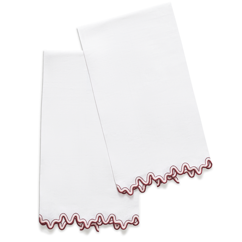 Wave Guest Towels-set of 2