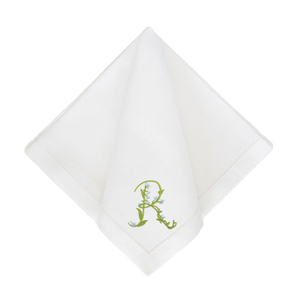 Gina Langford x Courtland & Co. Dinner Napkins - White