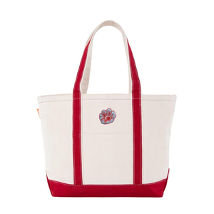 Christmas Poppy Tote Bag-Multiple Colors & Sizes