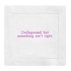Undiagnosed but something ain't right Cocktail Napkins