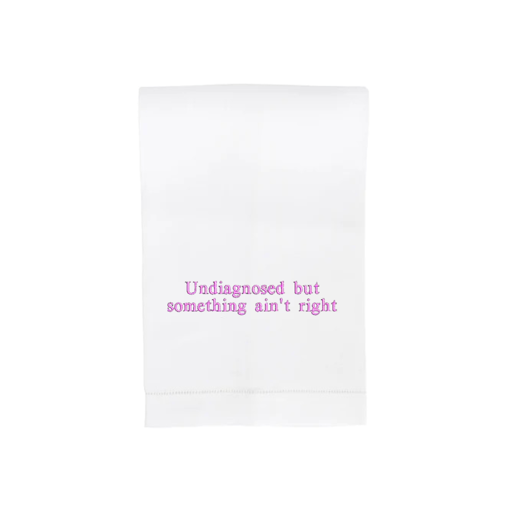 Undiagnosed but something ain't right Hand Towel-Multiple Colors