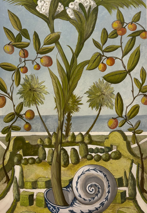 Paper Panel-Bourgeoisie Gardens 2