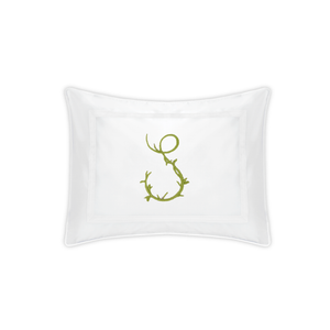 Gina Langford x Courtland & Co. Louise Boudoir Sham - White