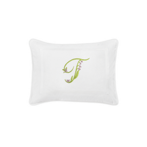 Gina Langford x Courtland & Co. Louise Boudoir Sham - White
