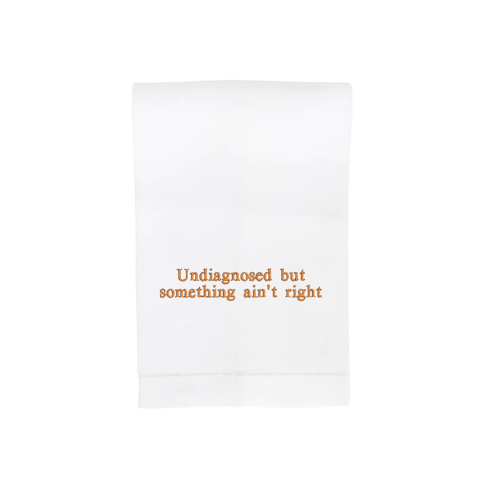 Undiagnosed but something ain't right Hand Towel-Multiple Colors