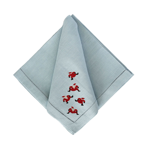 Classic Dancing Santa Dinner Napkins