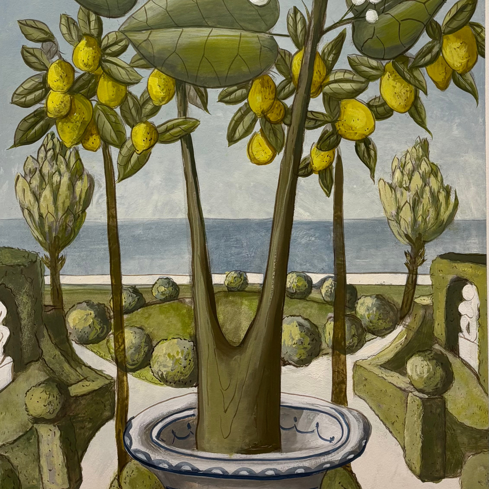 Paper Panel-Bourgeoisie Gardens 3