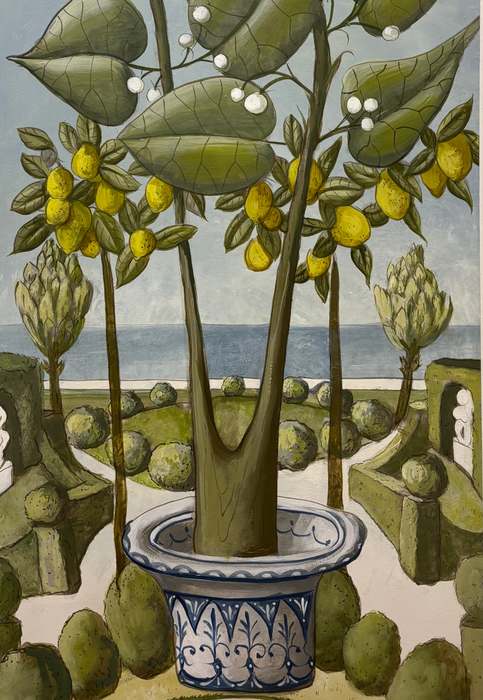 Paper Panel-Bourgeoisie Gardens 3