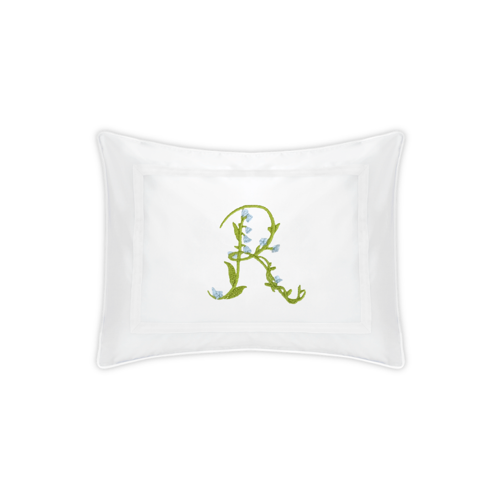 Gina Langford x Courtland & Co. Louise Boudoir Sham - White