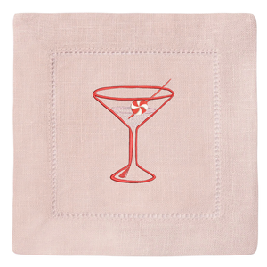 Peppermint Martini Cocktail Napkins-Multiple Colors