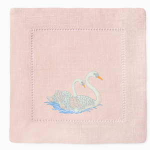 Swan Cocktail Napkins