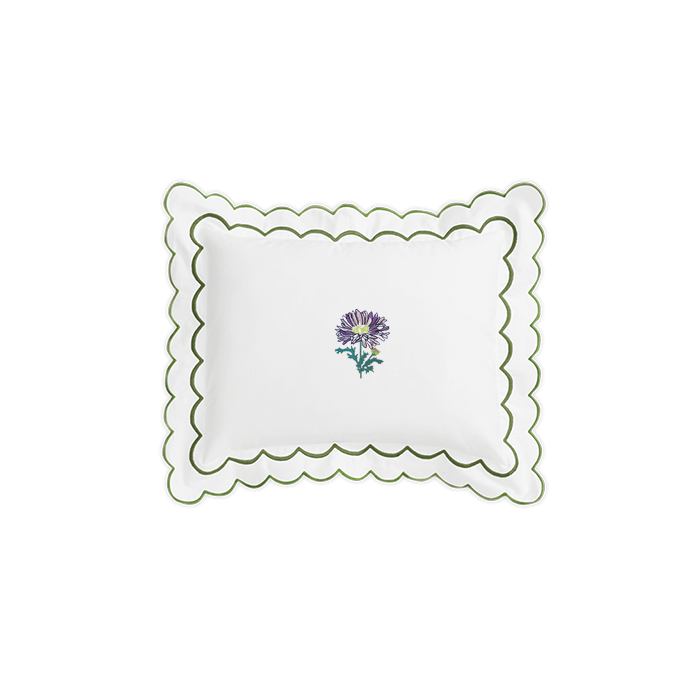 Summer Aster India Boudoir Sham