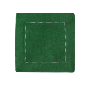 Festival 6x6 Customizable Linen Cocktail Napkins - Multiple Colors