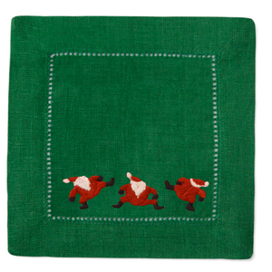 Classic Dancing Santa Cocktail Napkins