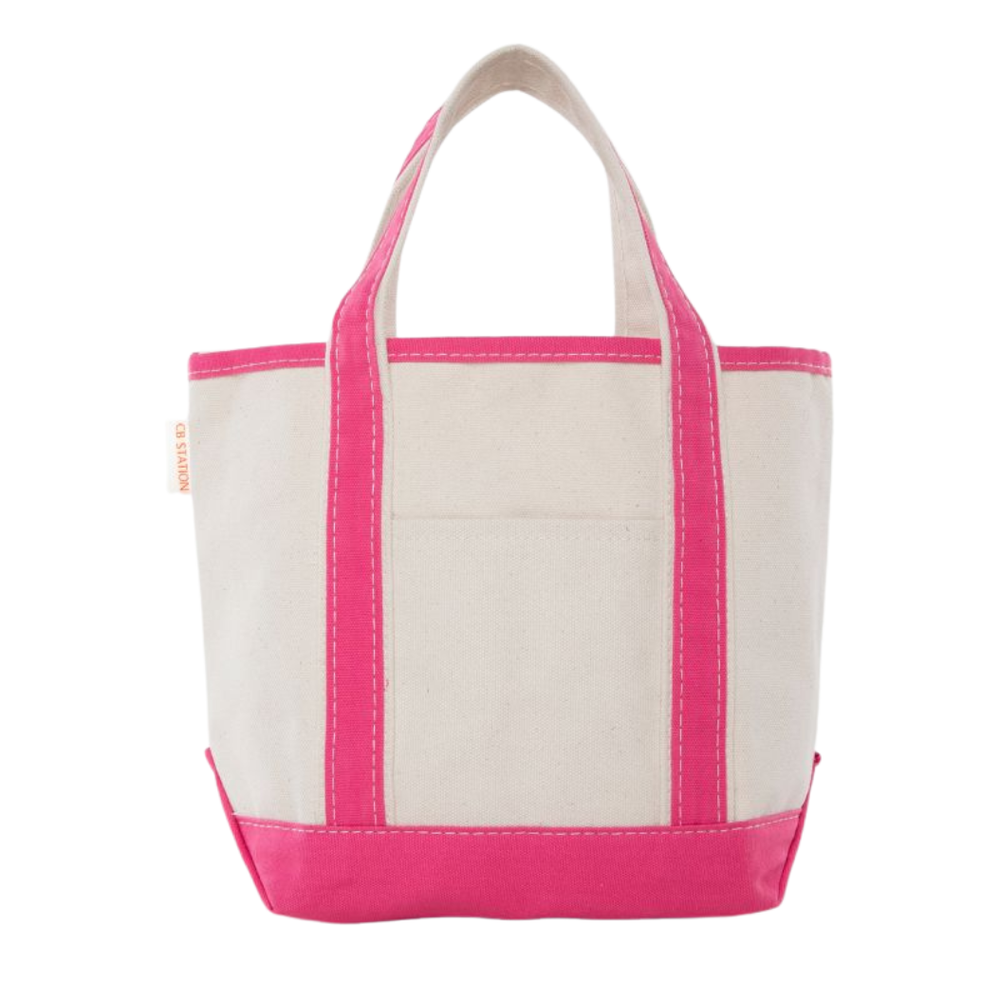 Customizable Mini Open Top Tote-Multiple Colors