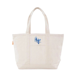 Bob Christian Circus Blossom in Blue Tote Bag-Multiple Colors & Sizes