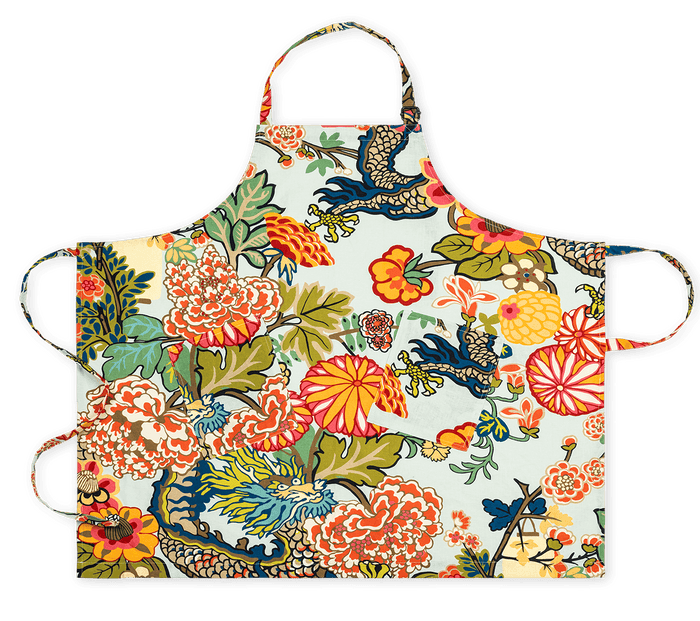 CHIANG MAI DRAGON LINEN APRON