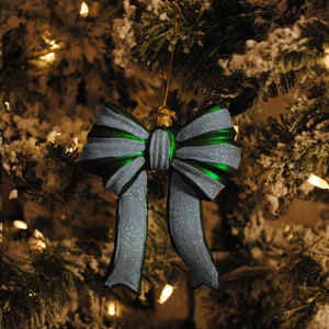 Cody Foster Glitter Bow Ornaments