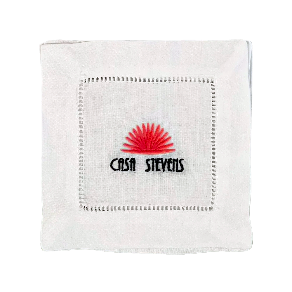 Casa Holiday Cocktail Napkins - Red