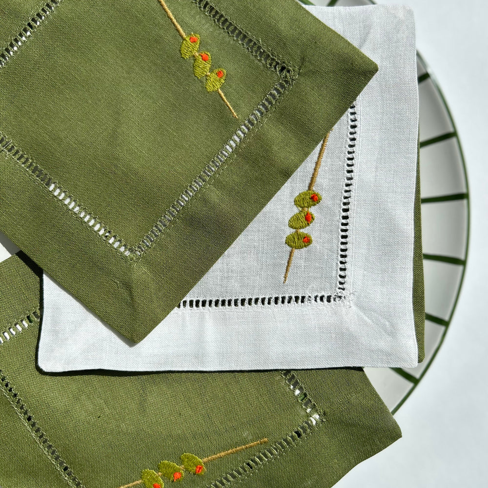 Olives Cocktail Napkins