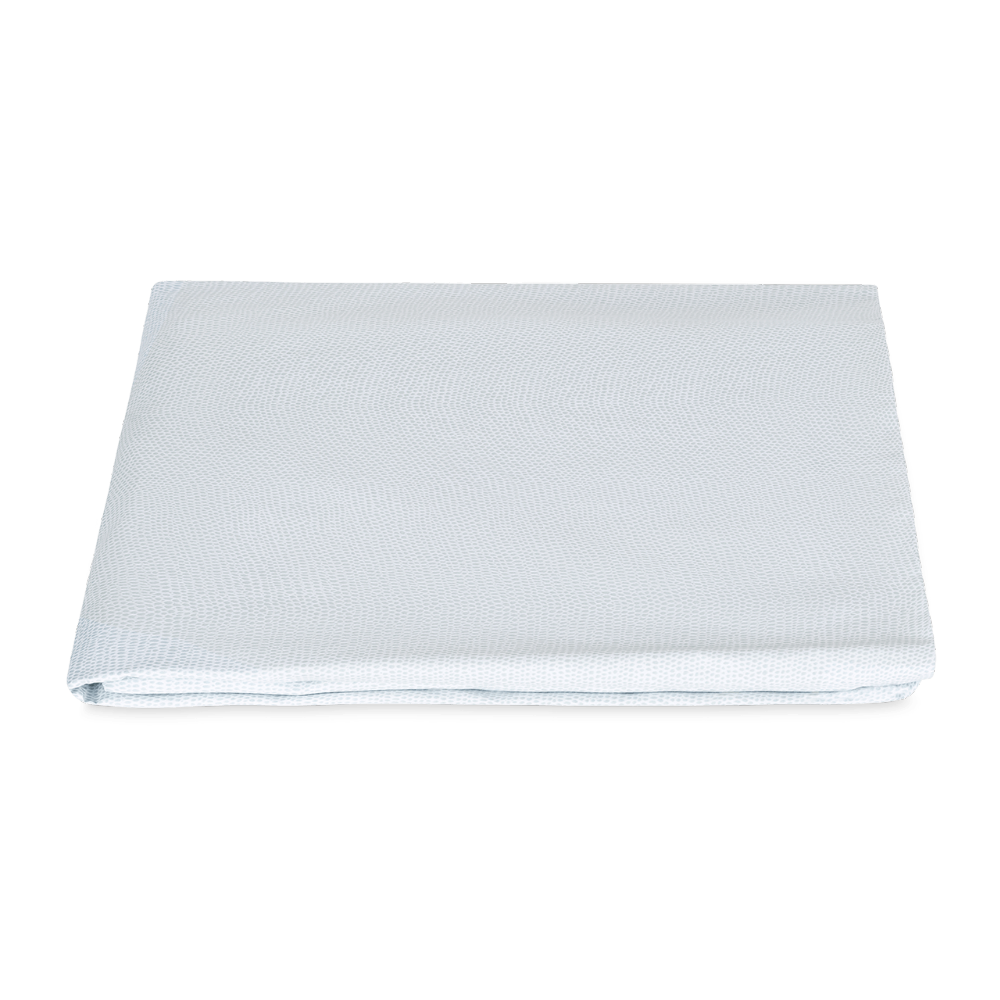 Jasper Fitted Sheet- Pool Blue