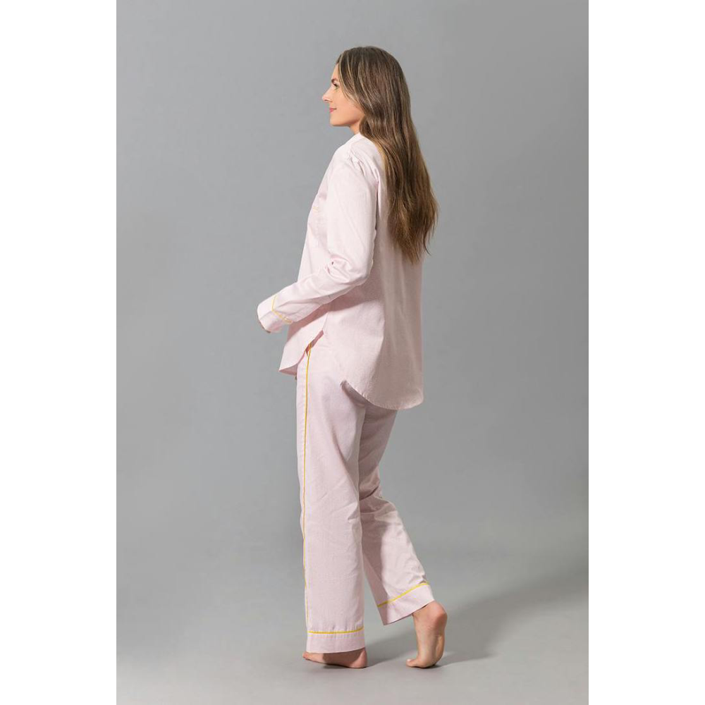 Jasper Customizable Pajamas Set in Peony & Lemon