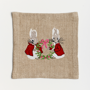 Holiday Bunny No. 3 Cocktail Napkins