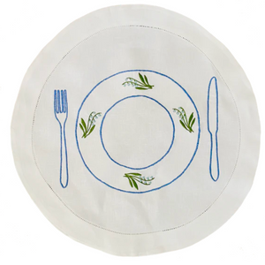 Round Place Setting Placemat