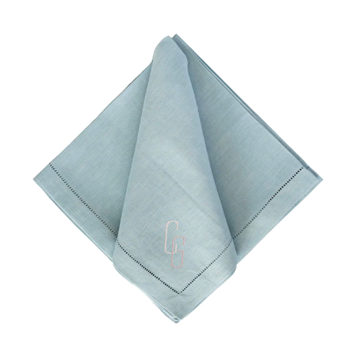 Festival Customizable Linen Dinner Napkins - Poolside