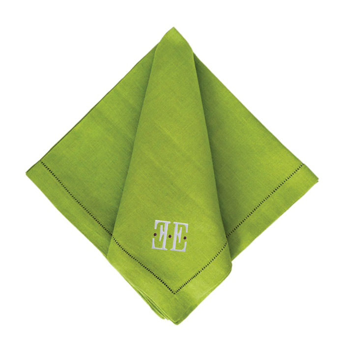 Festival Customizable Linen Dinner Napkins - Fern