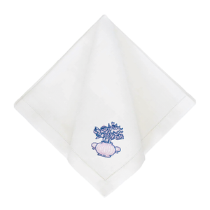 Flower Pot Doodle Dinner Napkins