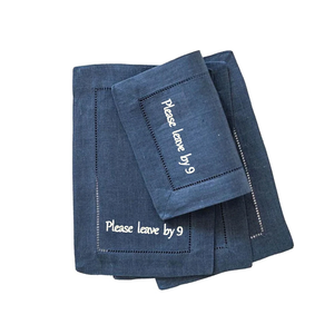 6x9 Please Leave by 9 Cocktail Napkins
