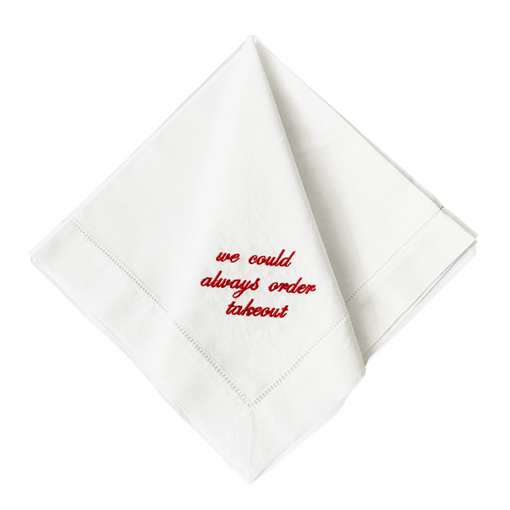 Takeout Dinner Napkins