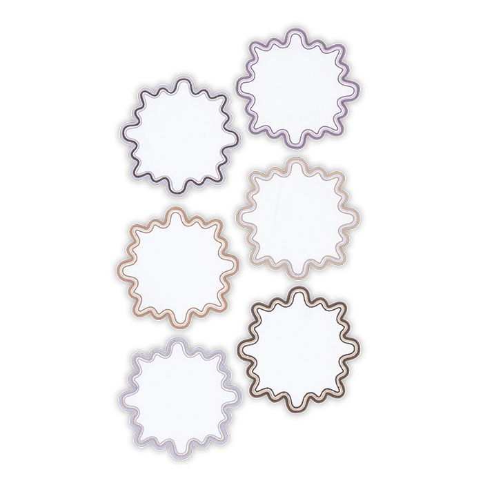 Wave Cocktail Napkins - Provence
