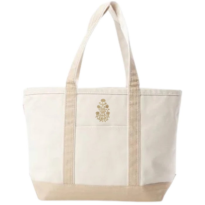 Natural Marigold Medium Tote Bag