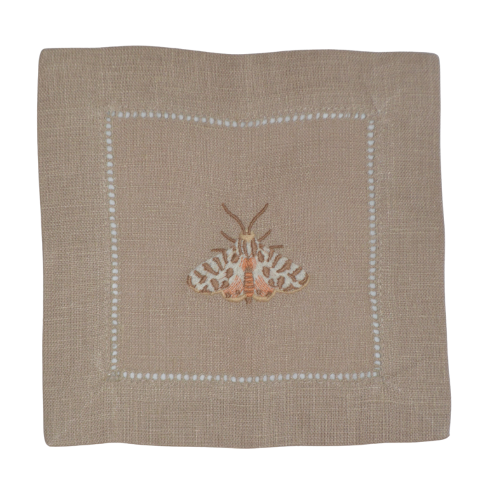 Fall Butterfly Natural Cocktail Napkins