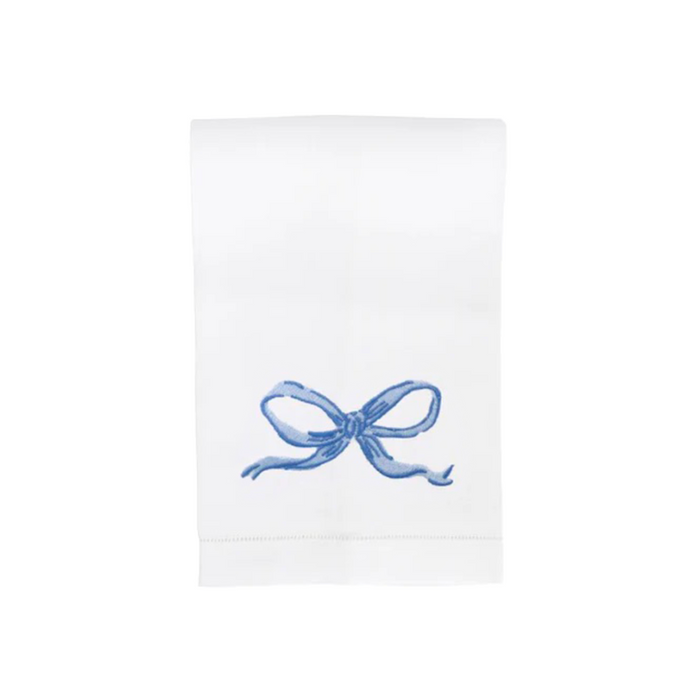 Susannah Garrod Customizable Hand Towel - White/Blue