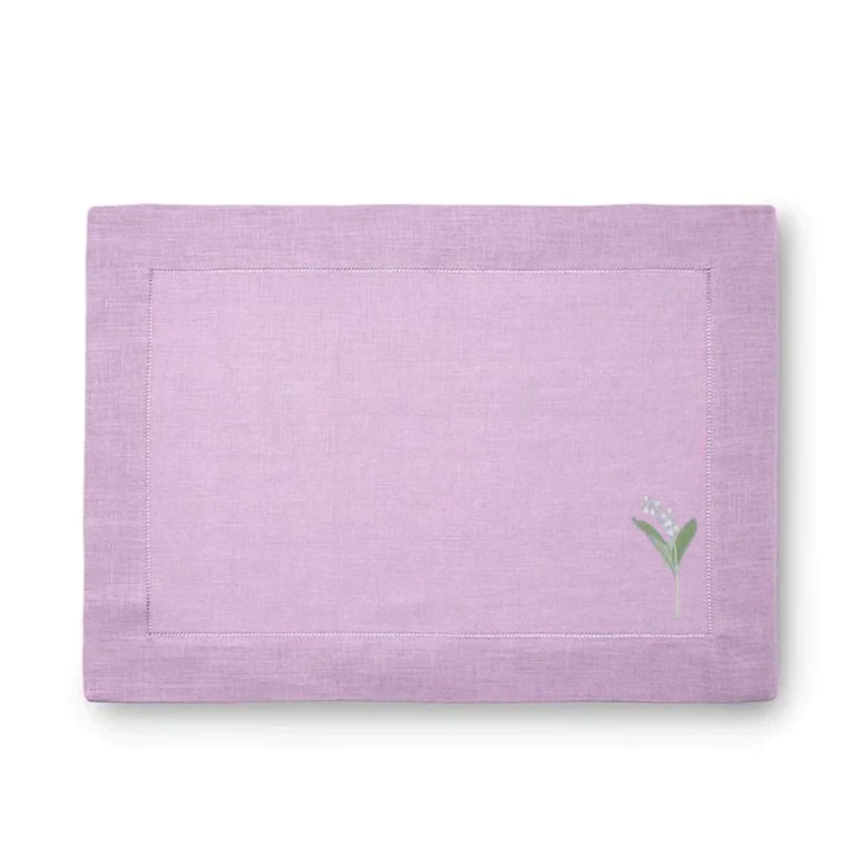 Lily of the Valley Placemats - Lavender