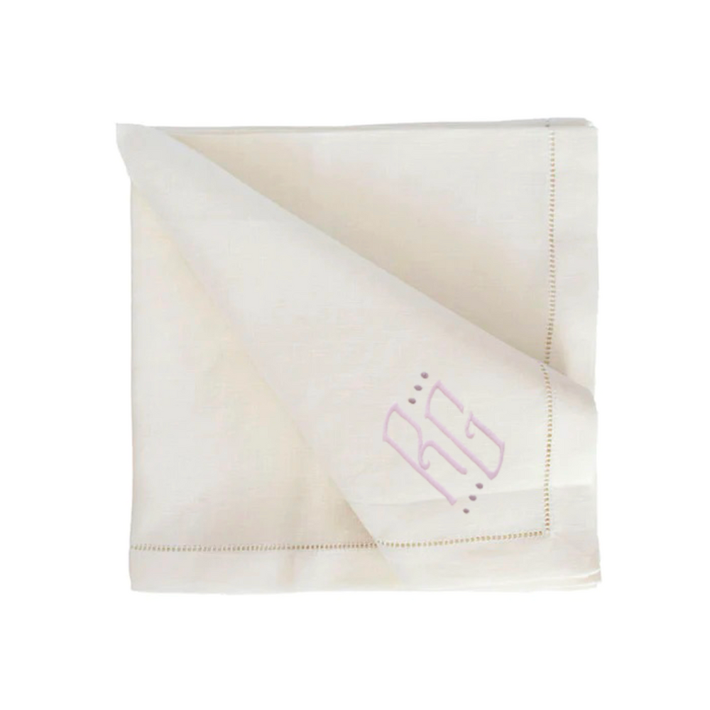 Festival Customizable Linen Dinner Napkins - Oyster