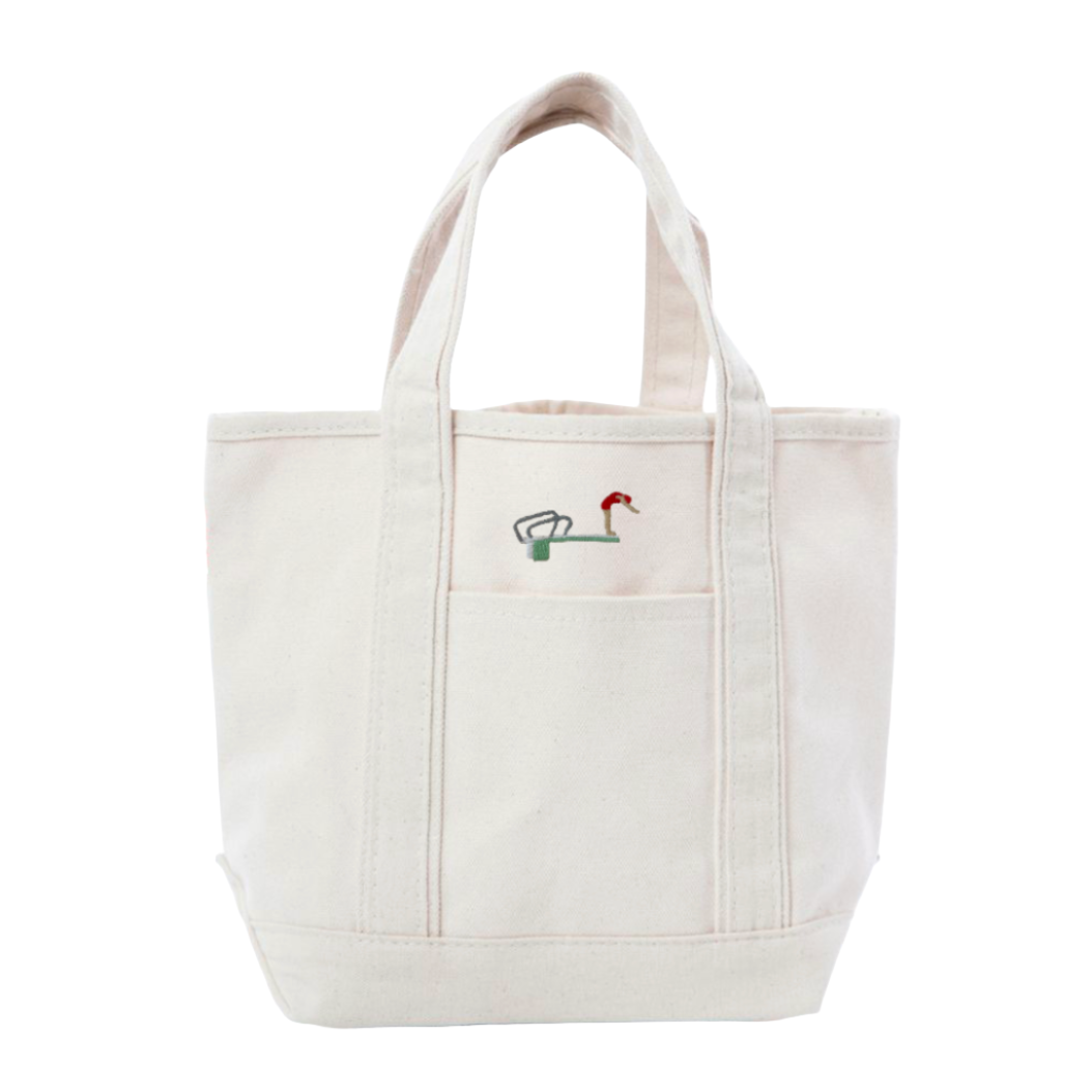 トートバッグ DEINET RIBBON CLOUD MINI TOTE BAG IN WHITE Mini Tote Bag - White - ZYTADELIA