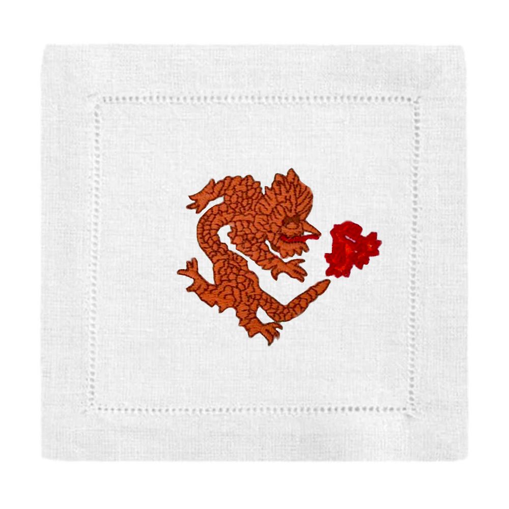 Dragon Cocktail Napkins - 6 Colors