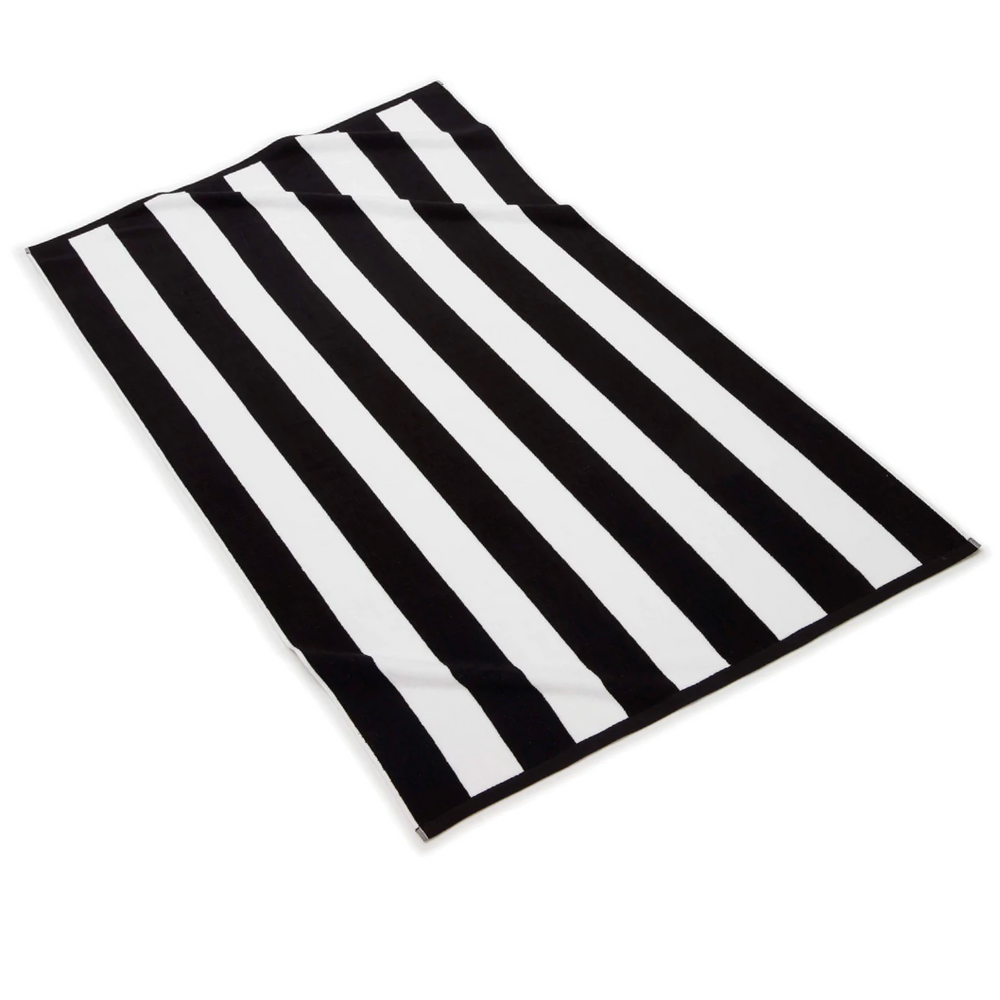 Customizable Cabana Stripe Beach Towel