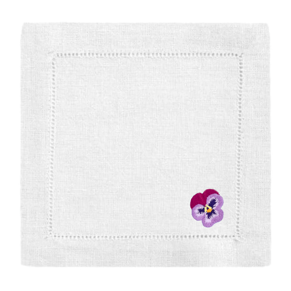 Pansy Cocktail napkins