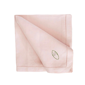 Festival Customizable Linen Dinner Napkins - Petal