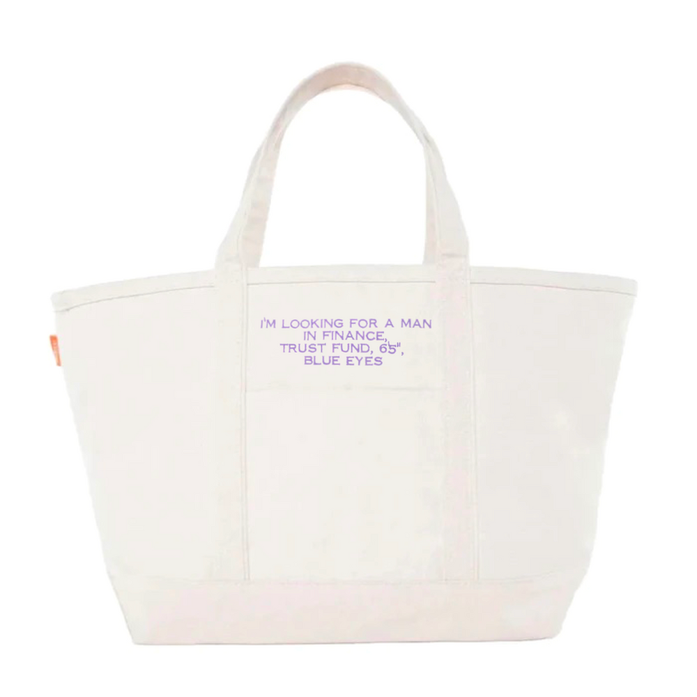 Large Trust Fund Boat Tote