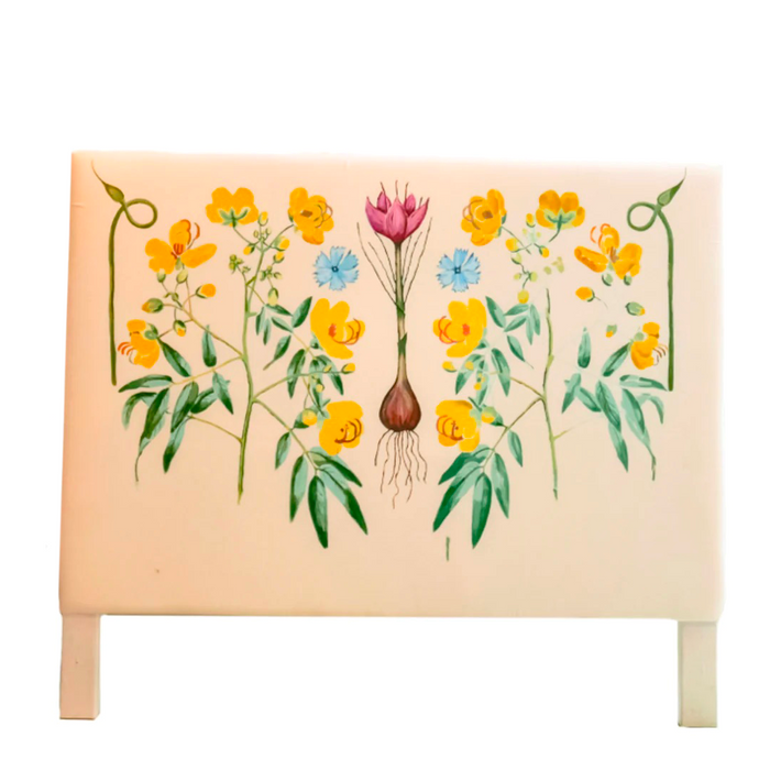 Hand-Painted Headboard