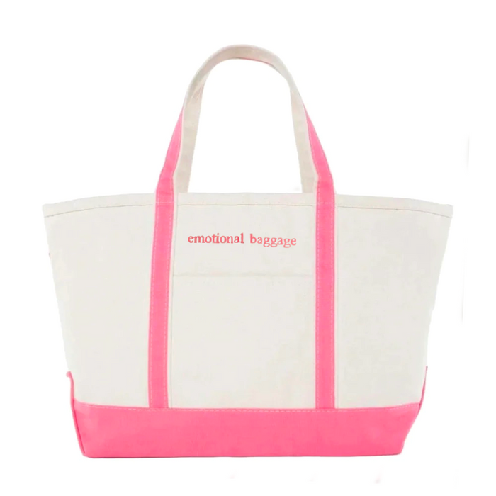 Emotional Baggage Large Boat Tote