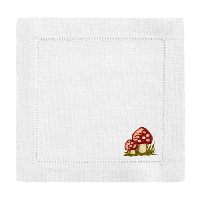 Mushroom duo Cocktail Napkins