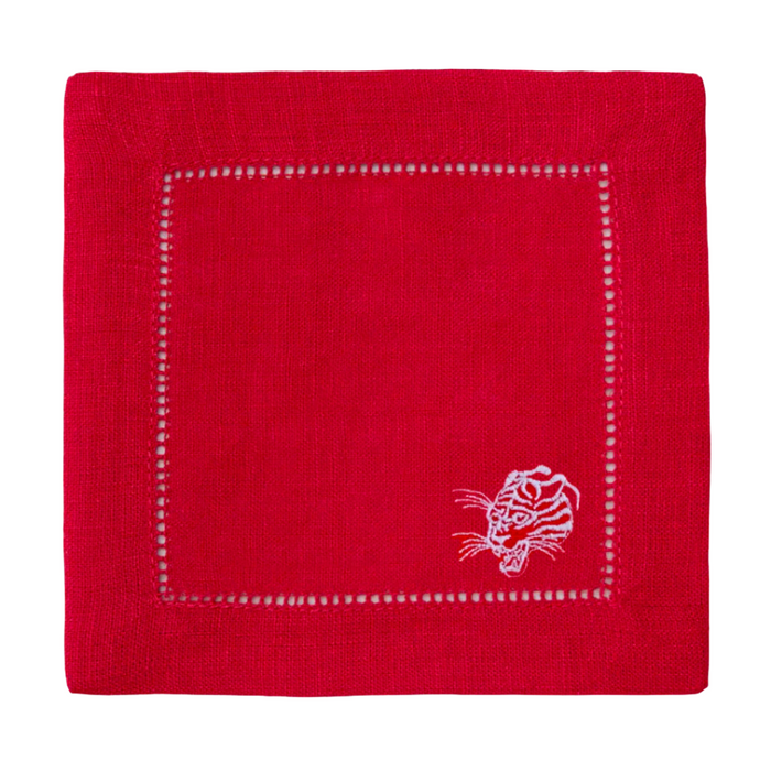 Red Tiger Cocktail Napkins