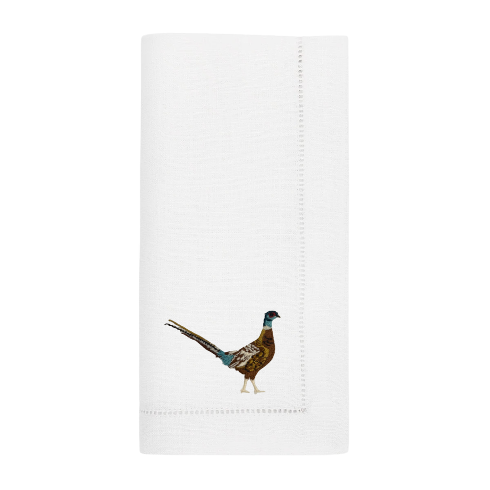 Pheasant Dinner Napkins-Multiple Colors
